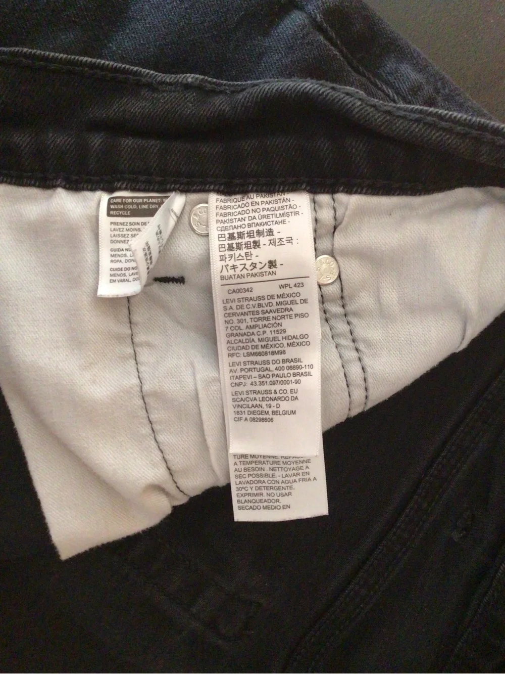 Levis classic slim